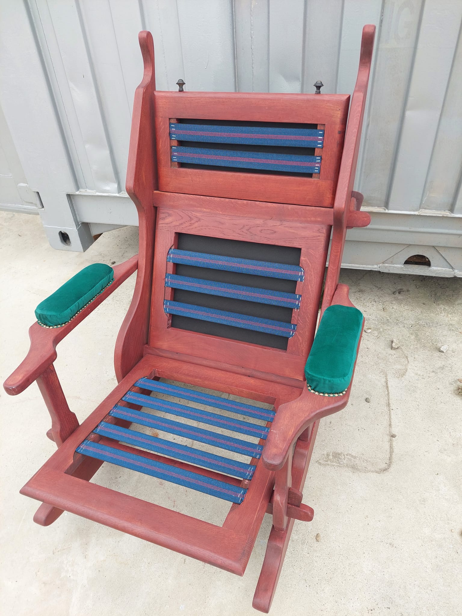 Fotoliu cu suport picioare detaliu 5